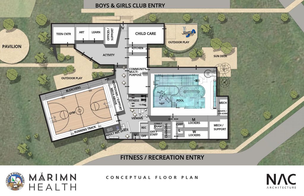 3D building plan - Marimn Health